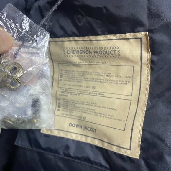 Mens Chevignon down jacket, Navy, XL - high-end designer item like new condition - Picture 2 of 7